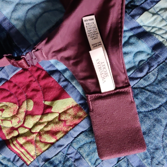 Body by Victoria 38DD/E85 Convertible Lined Demi Underwire Bra in Kir/Mulberry - Picture 5 of 13